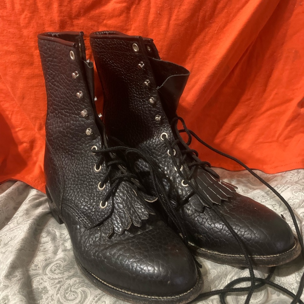 COPY - Justin riding boots size 8.5D (mens size) Style 522